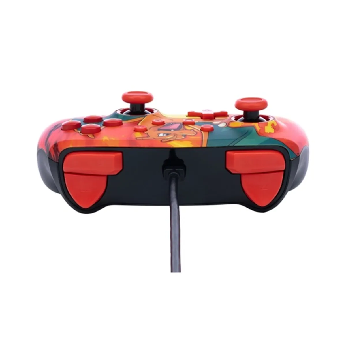 PowerA NSGP0040-02 enhanced Nintendo Switch vezetékes kontroller narancssárga mintás 3 m USB-kábel #6