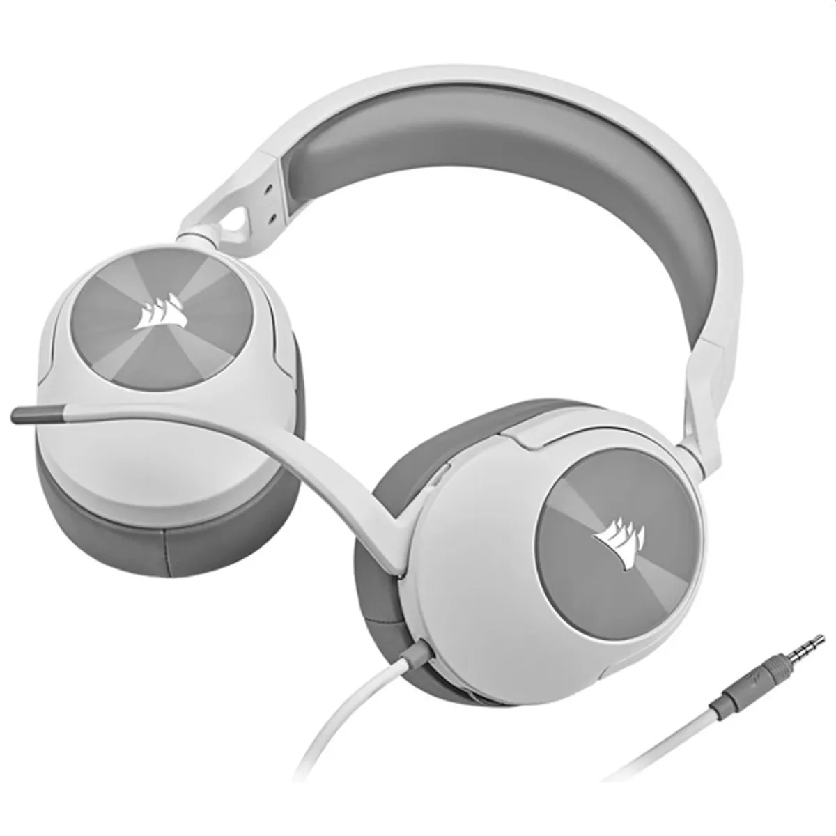 CORSAIR CA-9011266-EU HS55 Surround fehér 50 mm 7.1 fejhallgató USB 3,5 mm 180 cm balos mikrofon #3