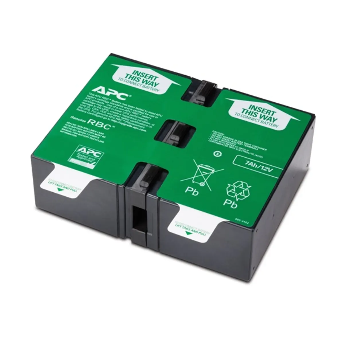 APC APCRBC123 csereakkumulátor VRLA 1 db kompatibilis BR900G-FR BR900GI SMT750RMI2U #1