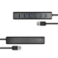AXAGON HUE-SA7BP 7 portos USB 3.0 töltő hub 2A töltés minden porton USB Battery Charging 1.2 #3