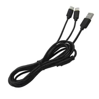 Ventaris C100B USB Type-C Dual töltőkábel 2 m fekete PS5 és Series X és Series S kompatibilis