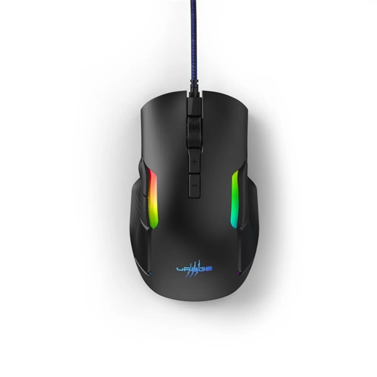 Urage 00186055 Reaper 600 optikai egér 8 programozható gomb, 16000 dpi, usb, vezetékes, rgb világítás, teflon talp, 200 cm kábel #1