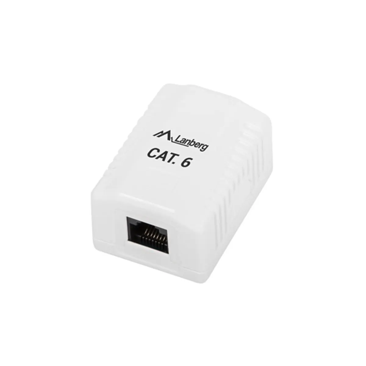 LANBERG OU6-0001-W CAT.6 UTP 1xRJ45 falra szerelhető árnyékolatlan #1