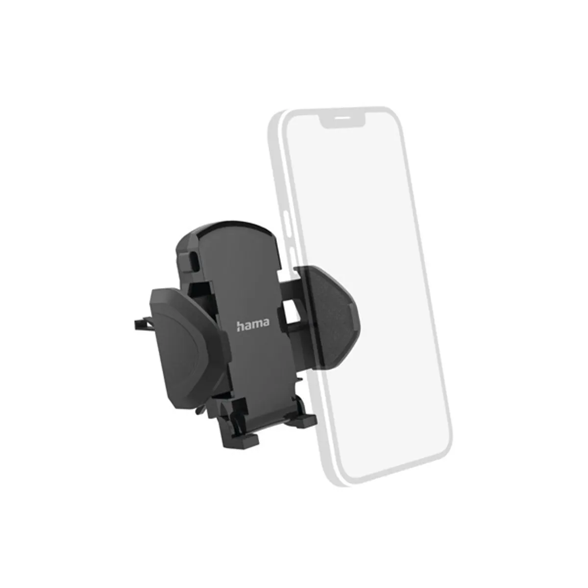 Hama 00201519 univerzális szellőzőrácsos autós telefontartó 4,5-9 cm széles okostelefonokhoz #1