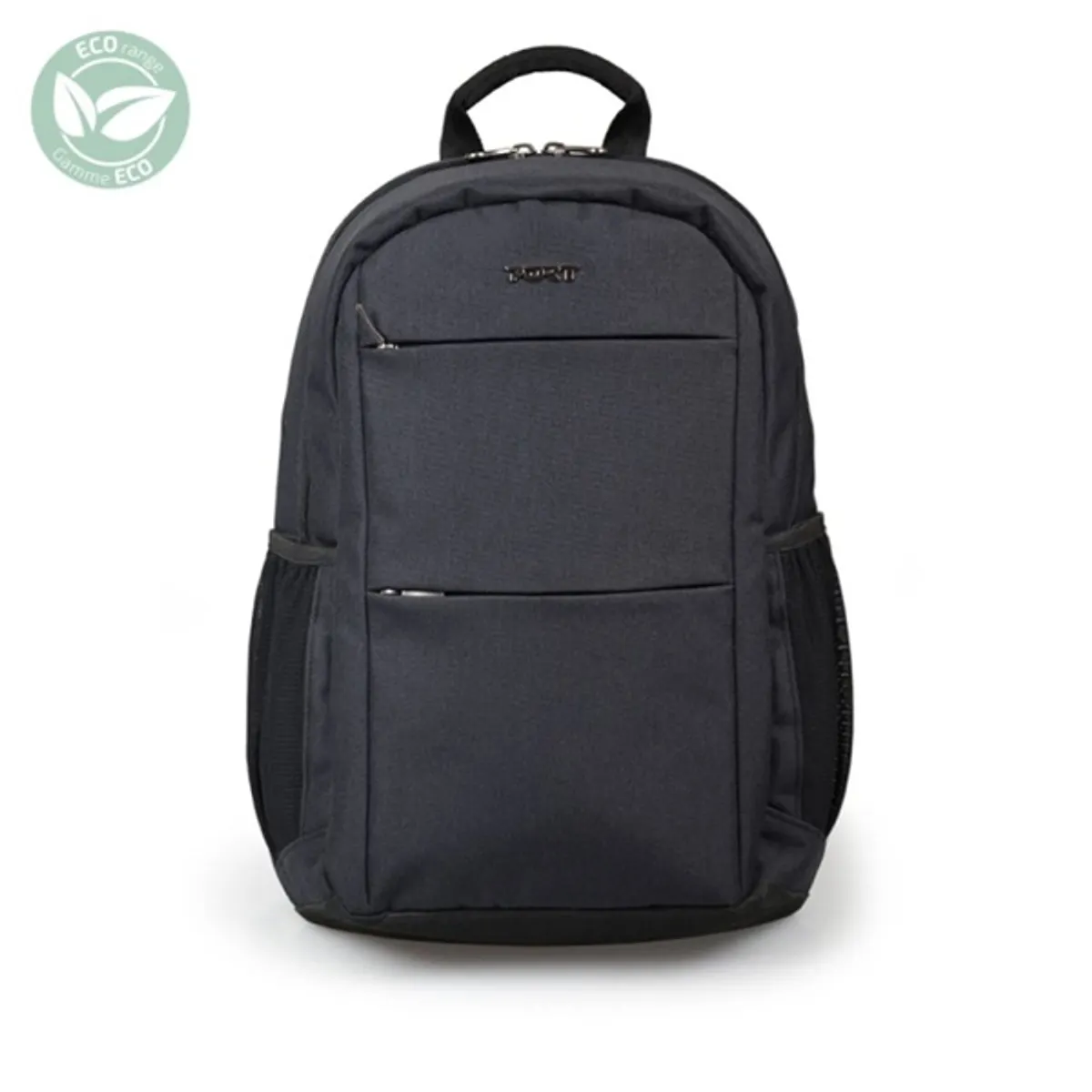 Port Designs 135173 SYDNEY ECO hátizsák 15.6" notebook tablet zseb párnázott rekesz fekete #1
