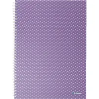 Esselte 628479 ColourBreeze A4 kockás spirálfüzet 80 lap