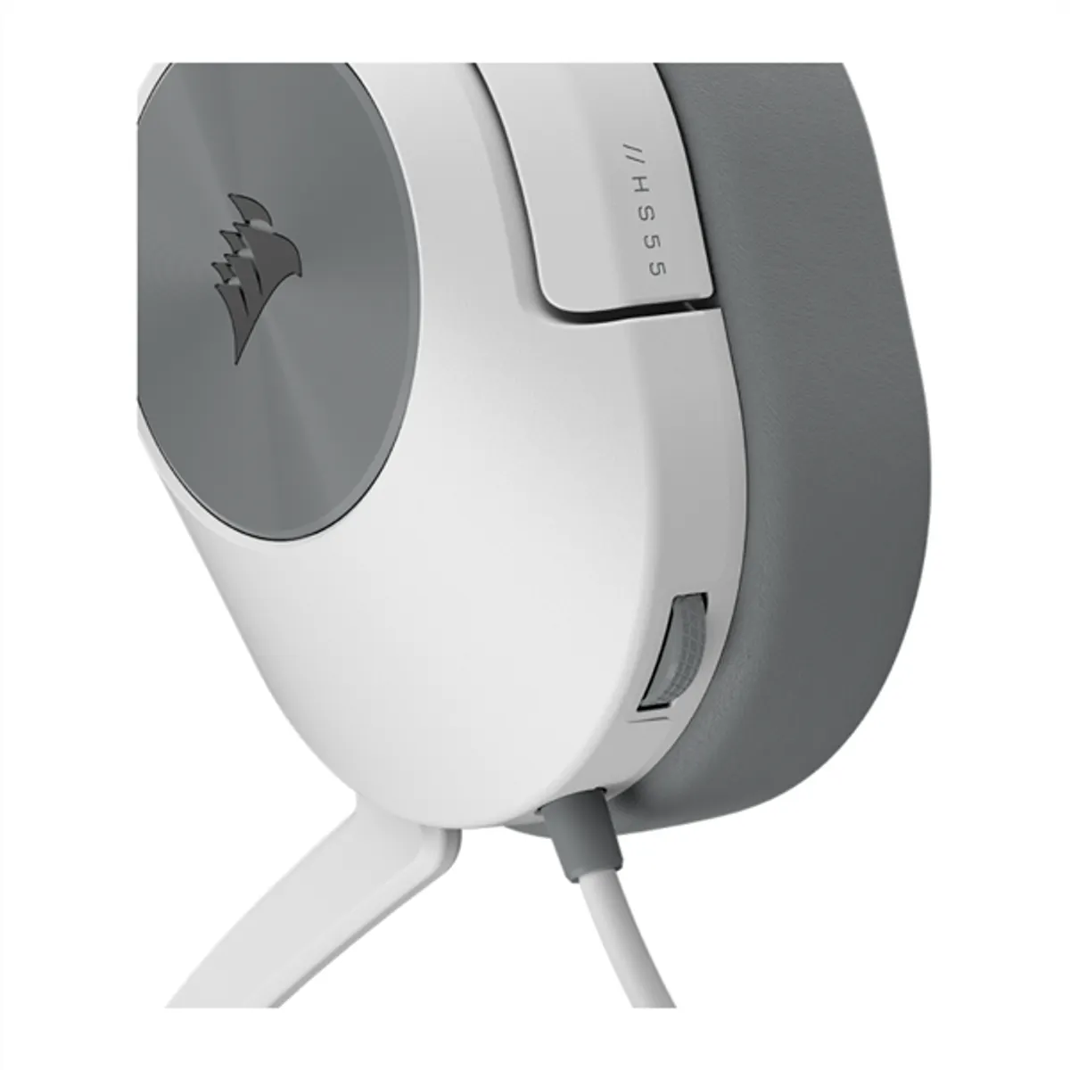 CORSAIR CA-9011266-EU HS55 Surround fehér 50 mm 7.1 fejhallgató USB 3,5 mm 180 cm balos mikrofon #4