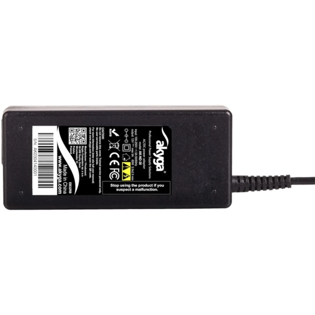 AKYGA AK-ND-30 Notebook töltő 60W 12V 5A 5.5x2.5mm #5