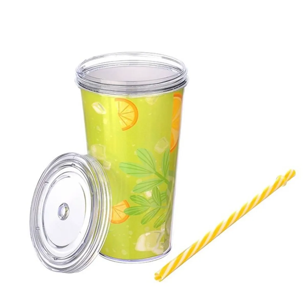 TITIZ AP-9444 pohár szívószállal 0,6 L #1