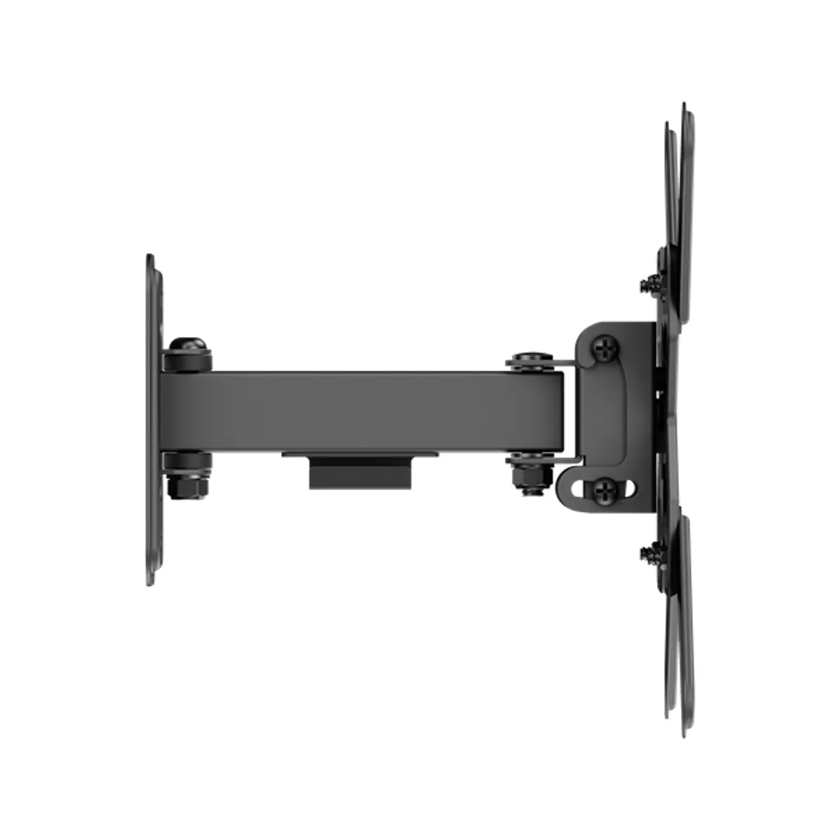 SBOX LCD-221-2 Dönthető, forgatható fali konzol 13"-43" VESA 75x75;200x200 max terhelhetőség 20 kg kábelrendező 1 db billenthető 12° acél fekete #3