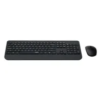 RAPOO 00217476 X3500 magyar qwertz numerikus billentyűzet és egér szett 2,4 GHz 1000 DPI 10 m hatótávolság csuklótámasz