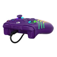 PDP 049-024-PR Afterglow Wave kontroller lila vezetékes 11 gomb 300 cm kábel PC és Xbox Series kompatibilis #6