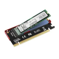 AXAGON PCEM2-S M.2 NVMe PCIe bővítő M-key/B+M-key, 2230-2280, Plug and Play, 4-lane PCIe 3.0/4.0, alumínium hűtőburkolat, LED #4