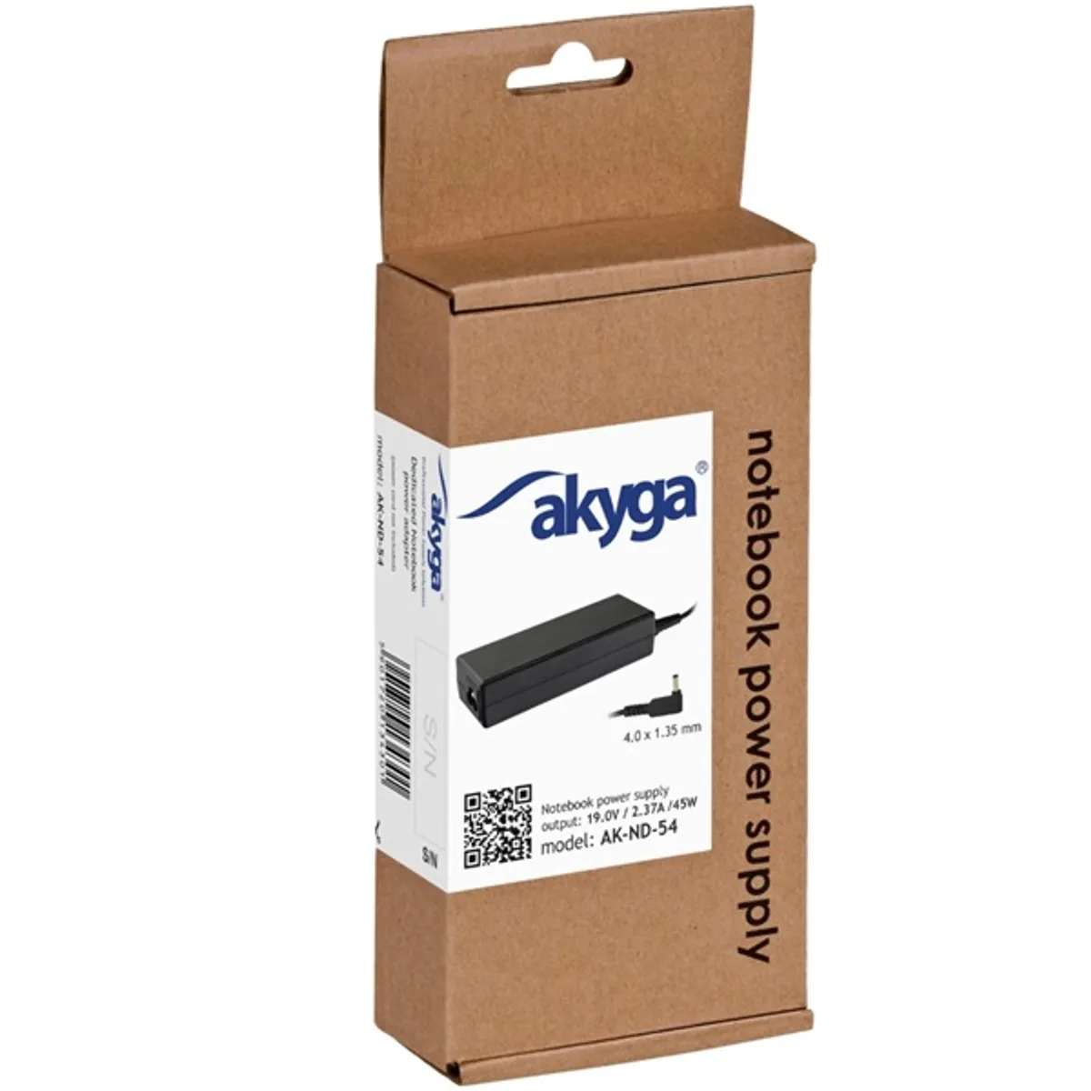 AKYGA AK-ND-54 Notebook töltő ASUS 19V 2.37A 45W 4.0x1.35 mm 1.2m #4