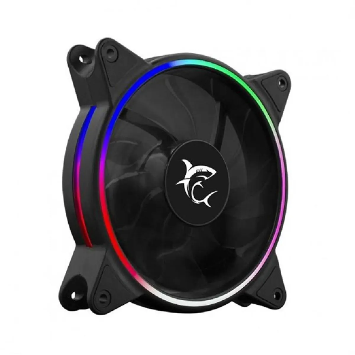 White Shark WS GCF-1250-02B-F GRAVITY 120x120x25 mm ventilátor 12V 1100 RPM 25 dB 11 lapátos LED színes #1