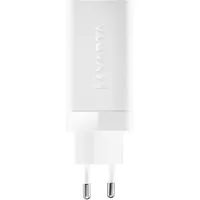 Varta 57956101401 3-portos töltő GaN 65 W 2x USB-C USB-A 3.0 Fehér 100-240 V
