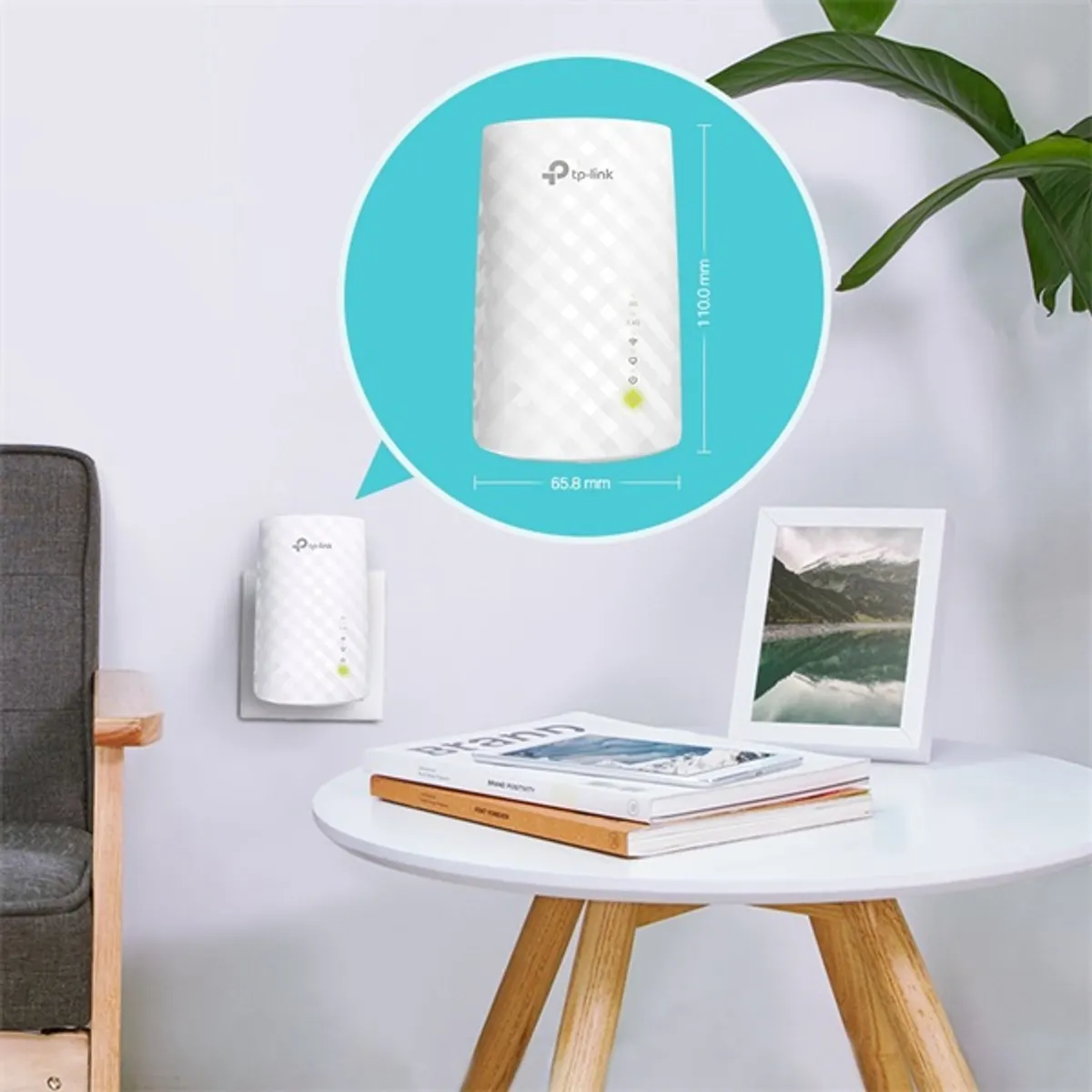 TP-LINK RE220 WiFi bővítő 2,4 GHz és 5 GHz 300 Mbps és 433 Mbps 802.11ac #6