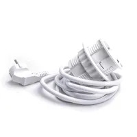 TOO GPS-200-1W süllyesztett elosztó fehér 1x SCHUKO USB-A 5V 2.4A 1,8 m IP20 #2