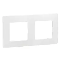 Legrand 665002 Niloé keret 2-es fehér műanyag 156x86x10 mm IP20 #3