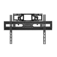 SBOX PLB-3646-2 fali konzol 37"-80" VESA 100x100;600x400, max terhelés 40 kg, dönthető és forgatható, magasságállítás, kábelvezetés, fekete #4