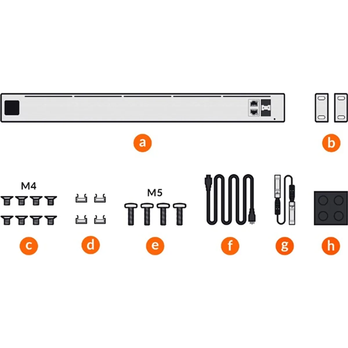 UBIQUITI UXG-PRO Next-Generation Gateway Pro 1U rackre szerelhető 2x WAN 1x LAN RJ45 10G SFP #5