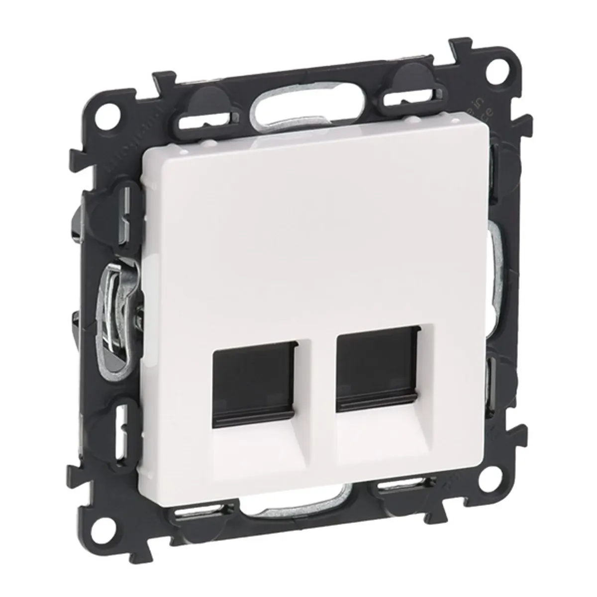 Legrand 753141 Valena Life 2xRJ45 Cat5e UTP csatlakozóaljzat fehér #2