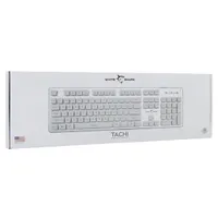 White Shark WS GK-003241W-US TACHI US fehér LED gamer billentyűzet membrán 104 105 billentyű USB 2.0 1,5 m #7