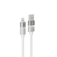 AVAX_CB310 GLOWY Fehér 100 cm USB A Lightning adat- és töltőkábel #3