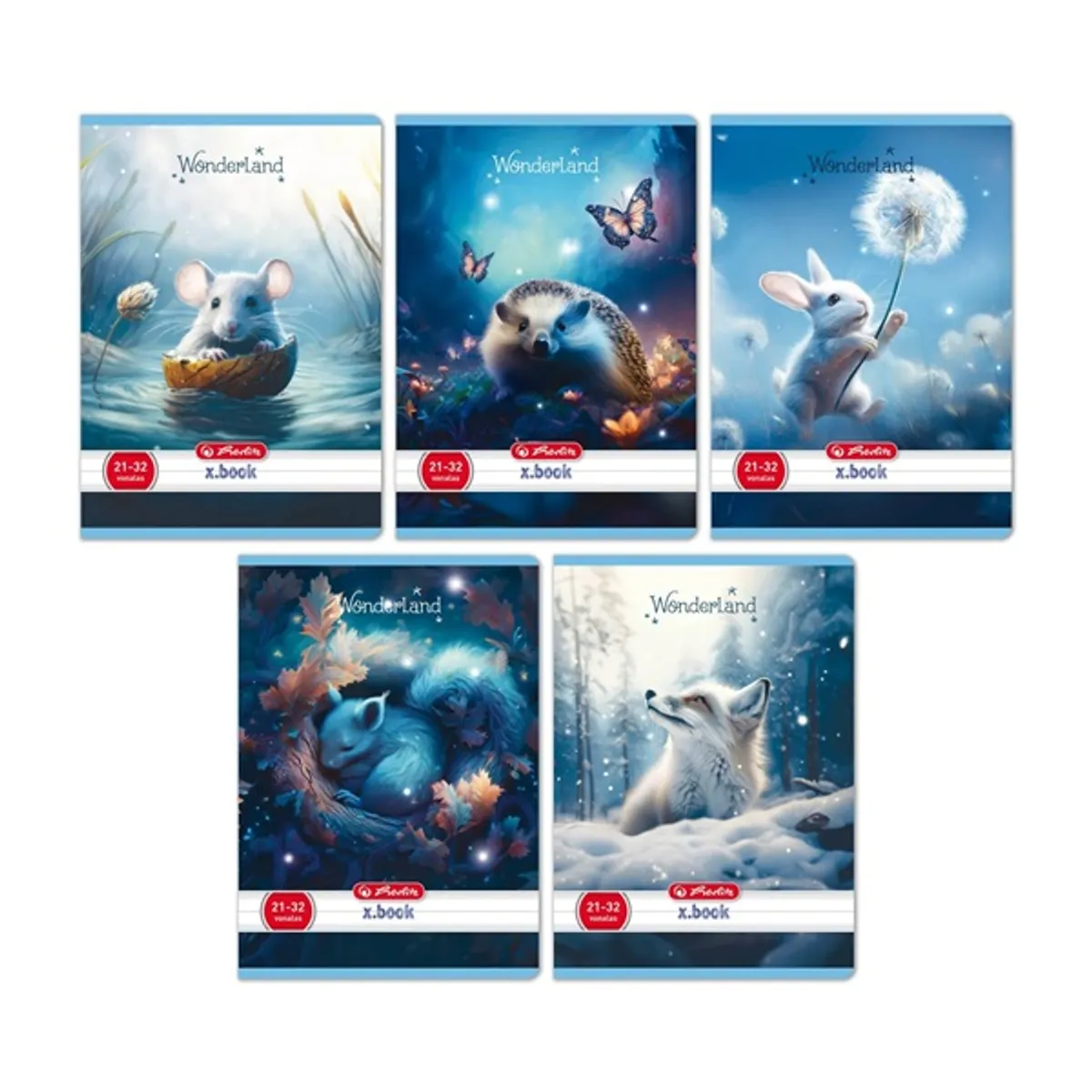 Herlitz 400200768 Wonderland A5 32 lapos vonalas füzet #1