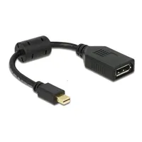 Delock 65554 mini DisplayPort DisplayPort adapter fekete #1