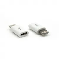 SBOX AD.MUSB-IPH5/R micro usb iPhone 5 Lightning adapter fehér #1