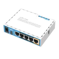 MIKROTIK RB952UI-5AC2ND hAP ac lite két sávos 2,4 és 5 GHz, 5x LAN, USB, PoE-out