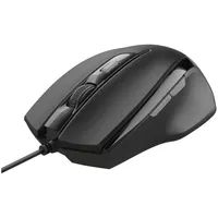 Trust 23650 Voca optikai egér USB 2.0 2400DPI 6 gomb fekete #4