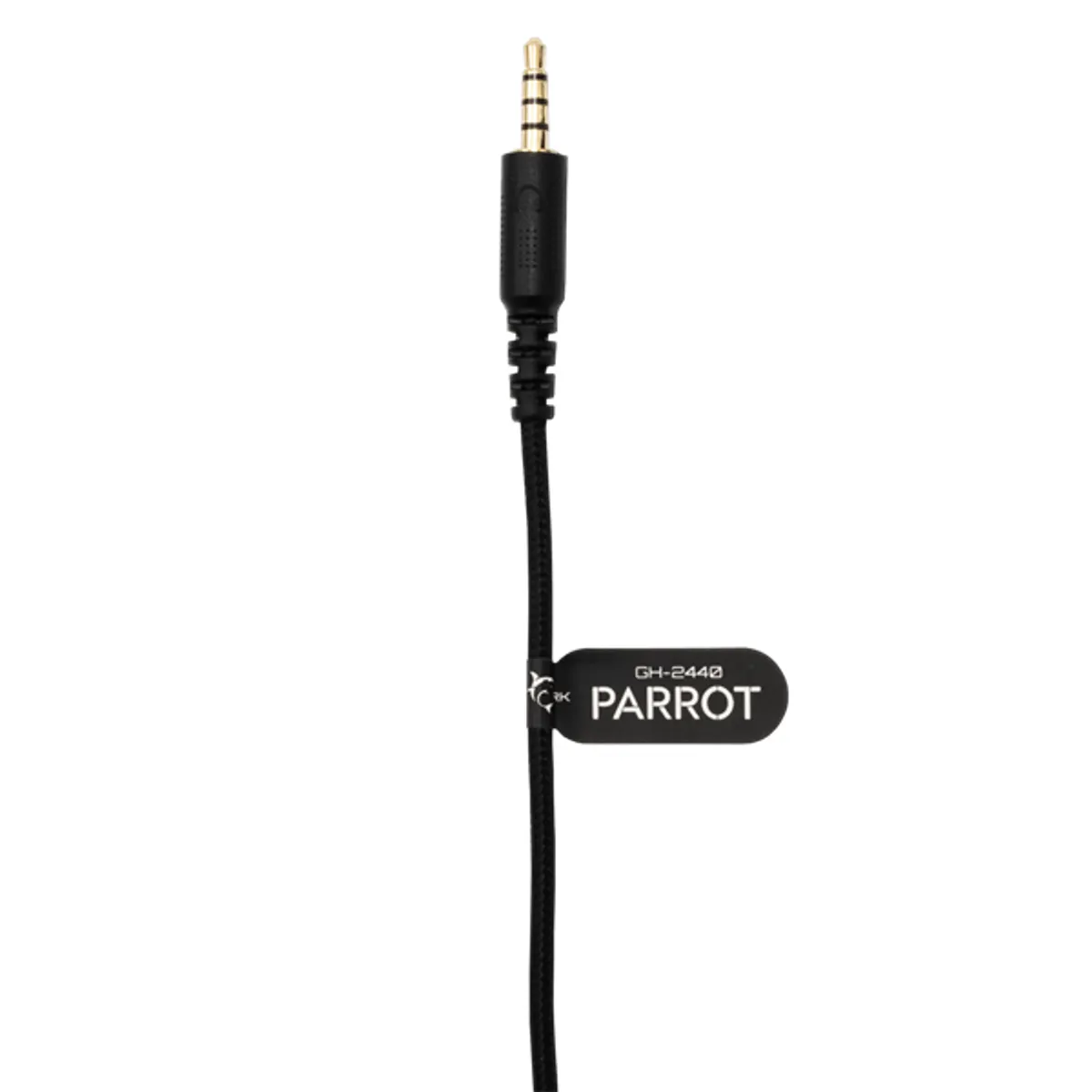 White Shark WS GH-2440B Parrot-B fekete fejhallgató 40 mm hangszóró 20-20000 Hz 30 ohm 121 dB 3,5 mm jack 180 cm kábel PC, MAC, konzol #8