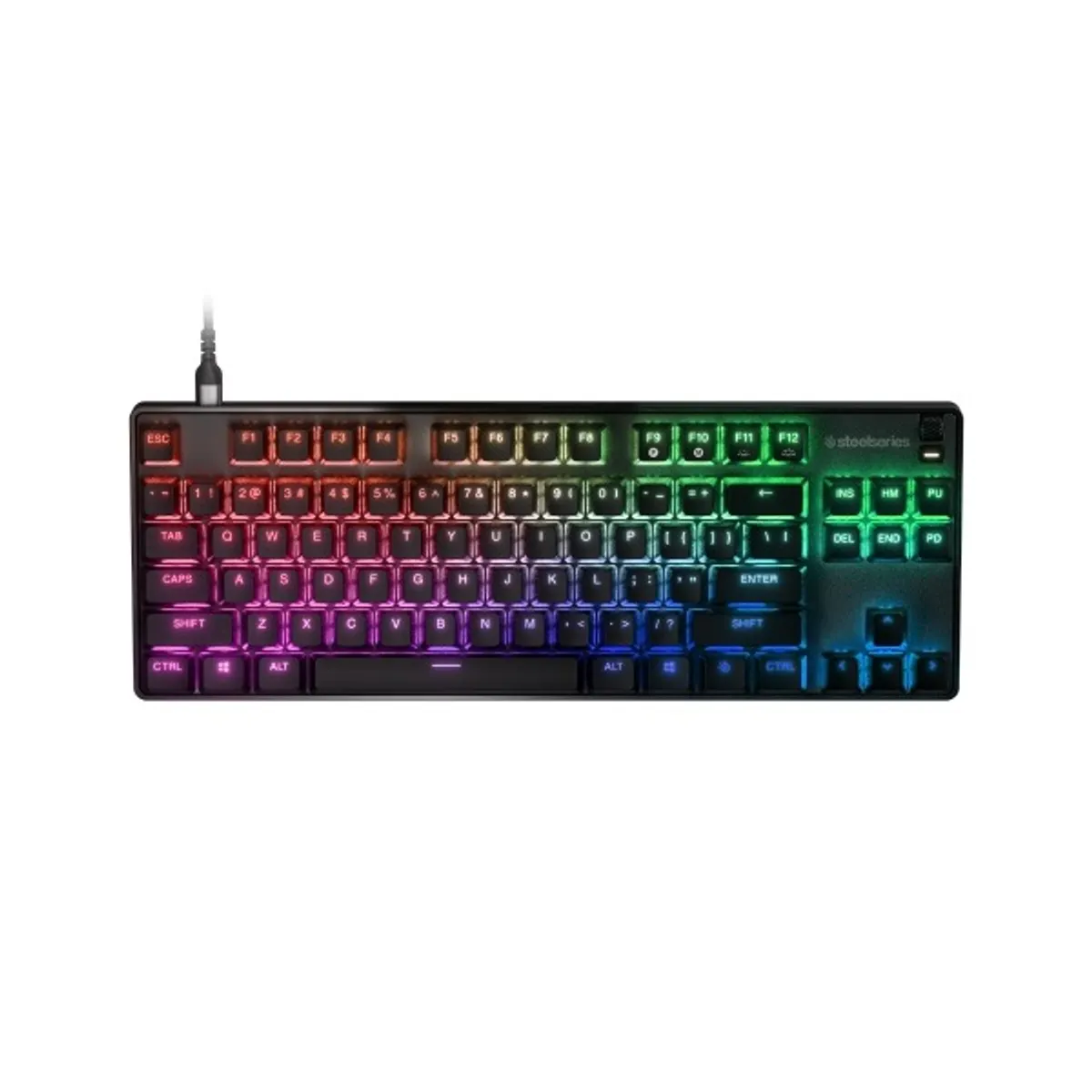Steelseries 64848 Apex 9 TKL OptiPoint Optical RGB gombonkénti világítás, leválasztható USB-C kábel, állítható magasság #2