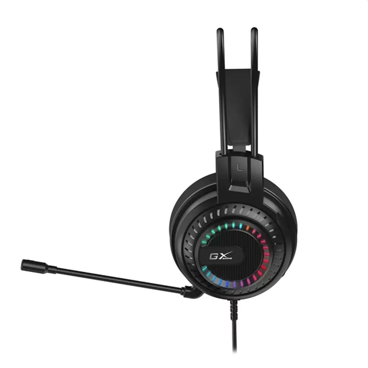 Genius 31710035400 HS-GX570U fekete gamer headset USB balos mikrofon 50 mm hangszóró 32 ohm 112 dB 20-20000 Hz 180 cm PCNotebookKonzol #4