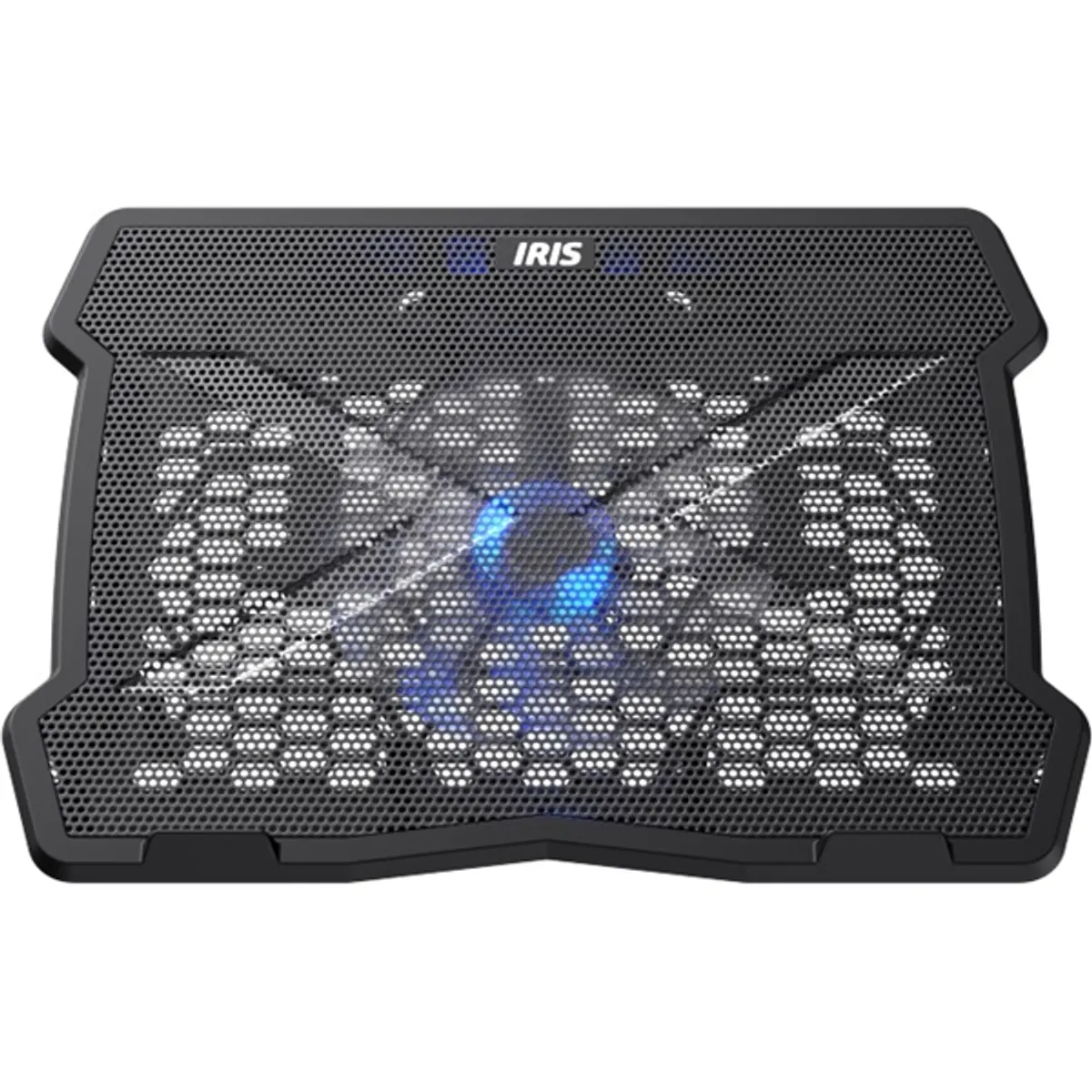 IRIS L-13 notebook hűtőpad 125 mm 1 ventilátor 5V fekete műanyag max 15.6" #3