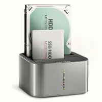 AXAGON ADSA-DC duál dokkoló 2x sata 2.5" 3.5" usb-c 5gbps
