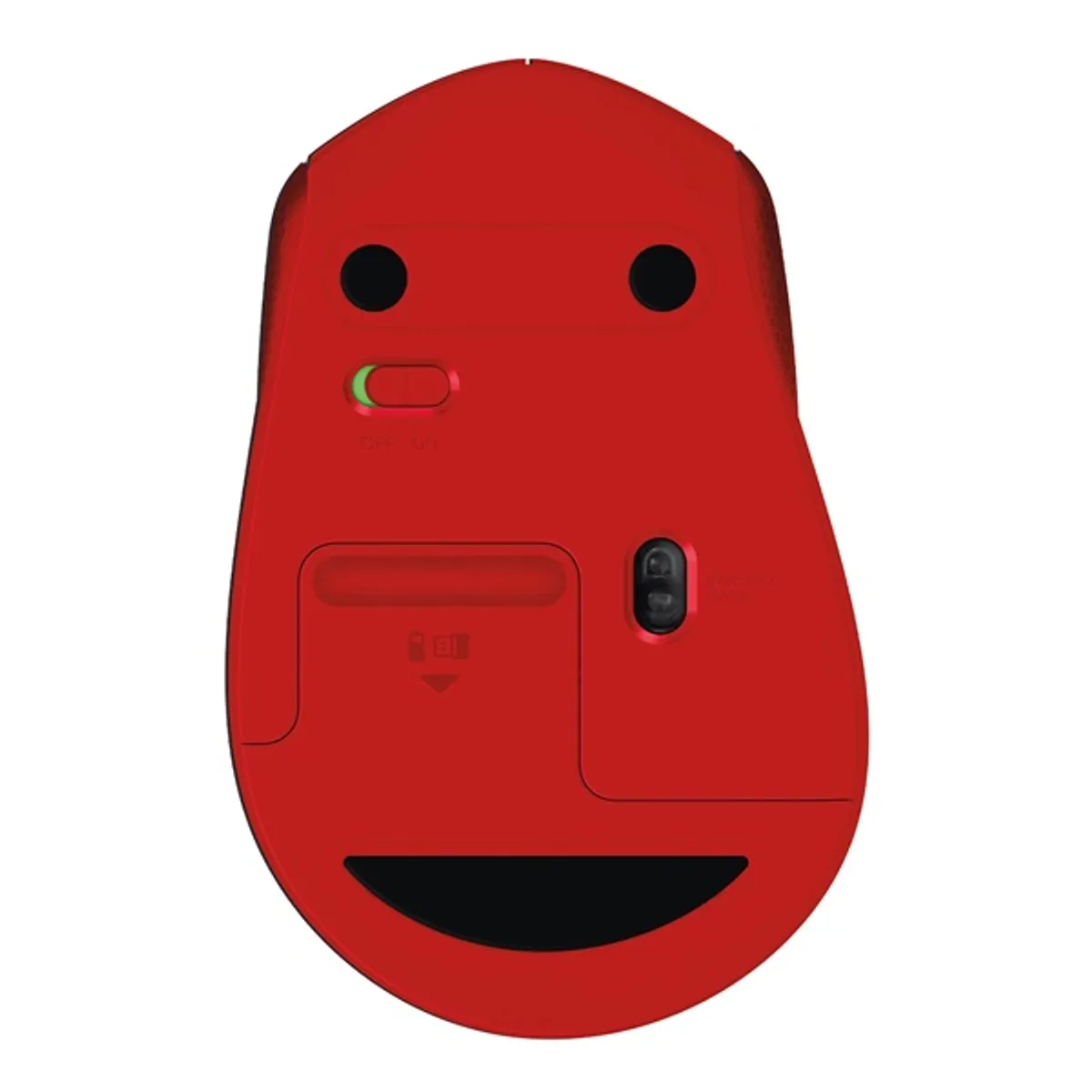 Logitech 910-004911 M330 Silent Plus jobbkezes piros 2,4 GHz USB vevőegység 1000 DPI 3 gombos #4