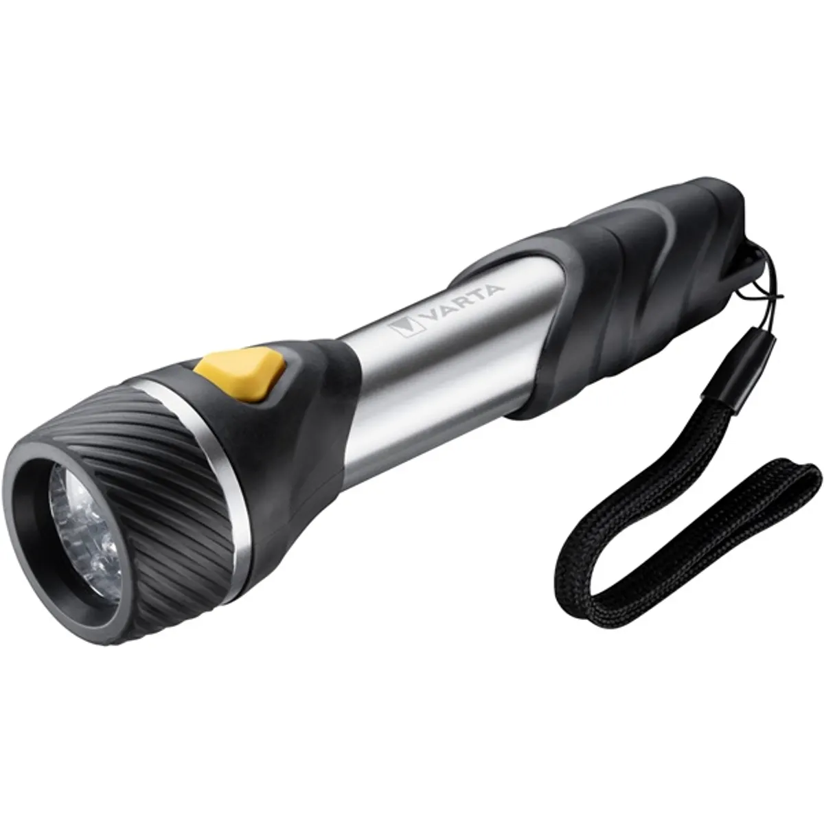 VARTA 16632101421 Day light multi f20 led elemlámpa 9 led, 40 lm, 62 h, 29 m hatótáv, 2x ceruzaelem, ütésálló tok, nyakpánt #1