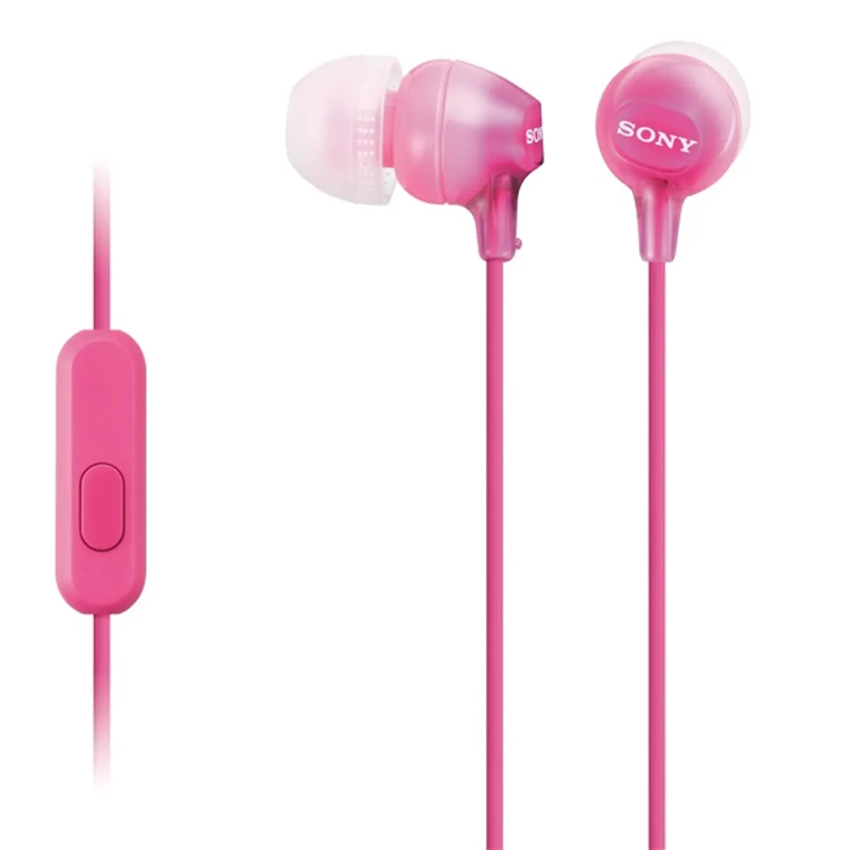 Sony MDREX15APPI.CE7 MDREX15AP rózsaszín 9 mm meghajtó, 16 ohm, 8-22000 Hz, 100 dB, 120 cm, 3,5 mm jack, inline mikrofonnal #1