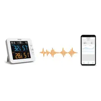 SENCOR 52000378 Időjárás állomás Fehér 130x112x27,5 mm LCD Vezeték nélküli ébresztőóra 2xAA #7