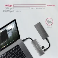 Axagon HMC-5G21 SPEEDSTER 5in1 hub USB C és USB A 4 csatlakozók HDMI 1 10 Gbps #4