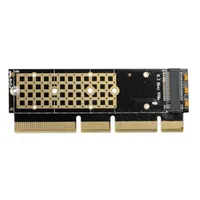 AXAGON PCEM2-1U nvme m.2 pci-e adapter 4-sávos 3.0 x4 x8 x16 m-key vagy b-m key 2230 2242 2260 2280 #2