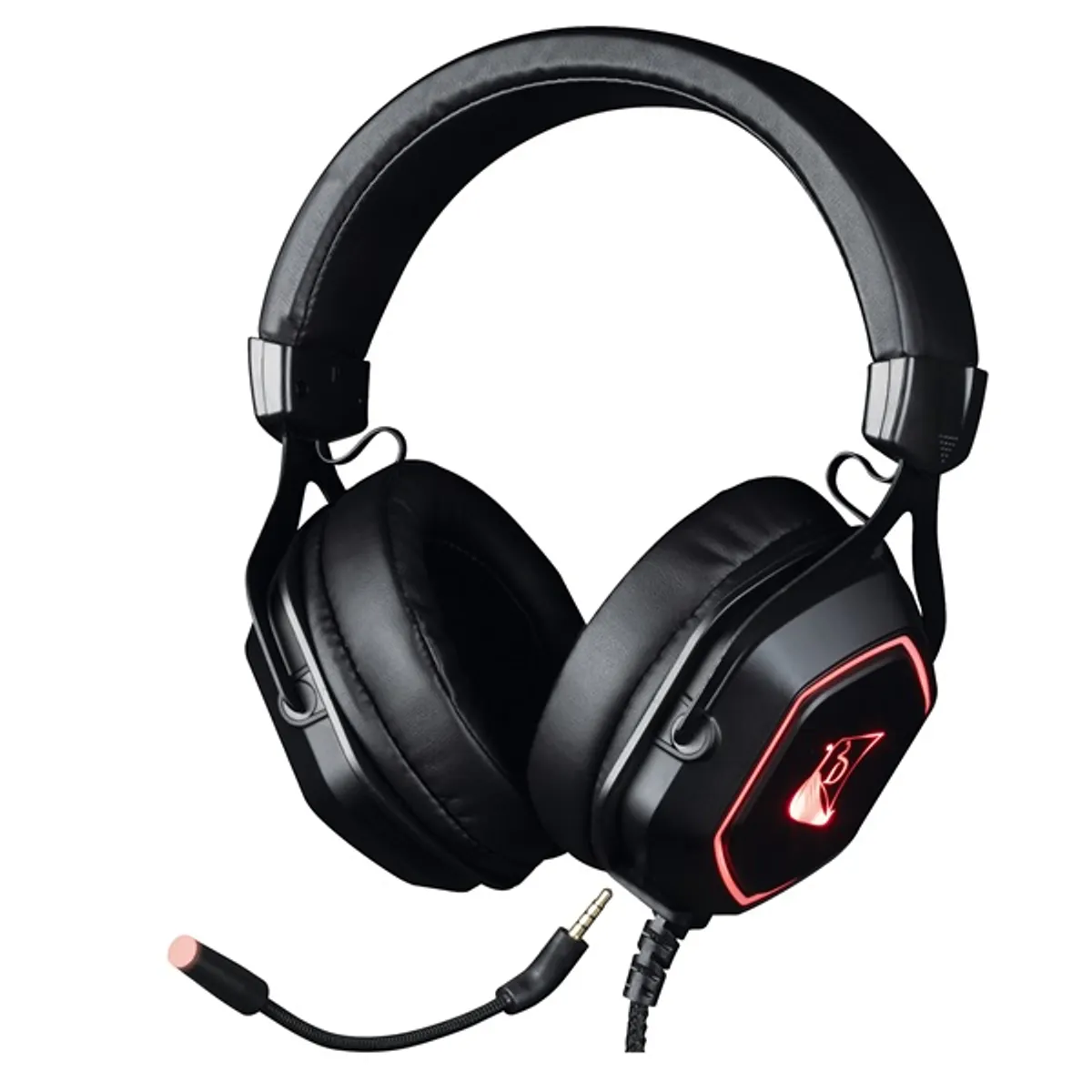 Drakkar KX-GH-PRO-EVO-PC Ragnarok Evo Pro 7.1 headset fekete usb pc 200 cm balos mikrofon 50 mm #1