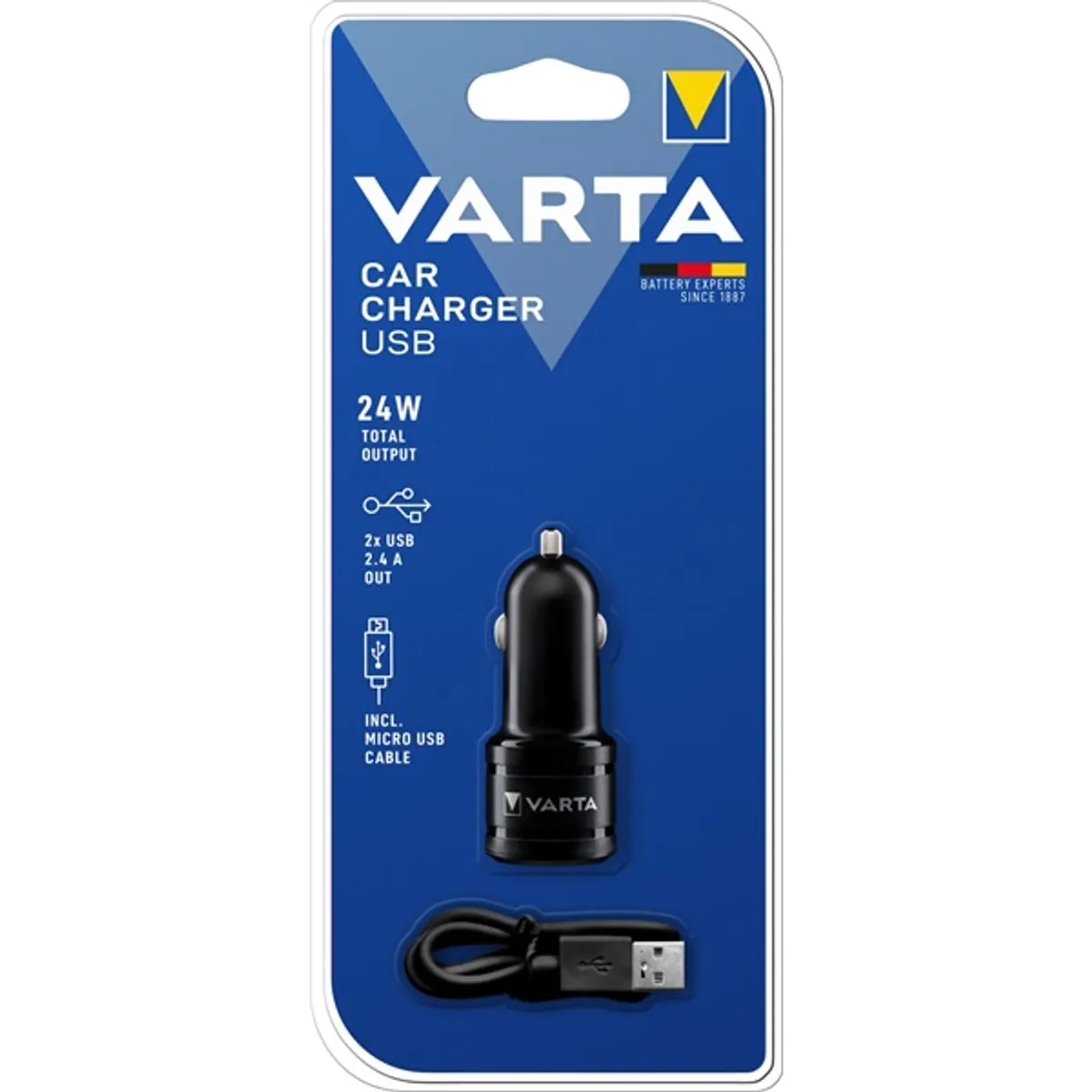 VARTA 57931101401 autós töltő 2x USB USB A - USB C 12 V 17 W #3