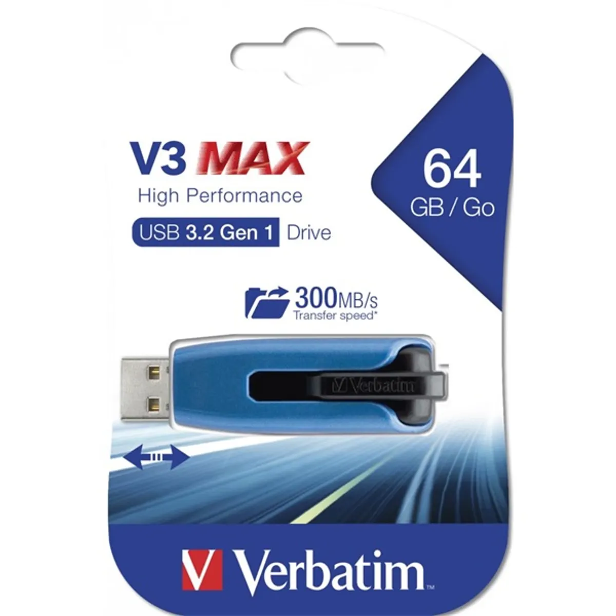 Verbatim 49807 Store 'n' Go V3 Max 64 GB USB 3.0 Type A kupakos #3