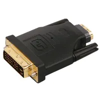 SBOX AD.DVI-HDMI-R dvi-a hdmi adapter fekete