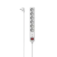 Hama 00223152 6 részes hálózati elosztó túlfeszültség-védelemmel fehér 1,4 m #2