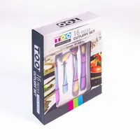 TOO KT-402 C Spark 16 db-os evőeszköz készlet rozsdamentes acél mosogatógépben mosható #3